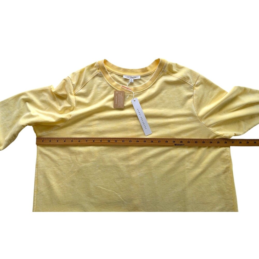 Jane & Delancey Women's Garment Dye Blouse Top Long Sleeve Plus Size 1X Yellow - Picture 7 of 8